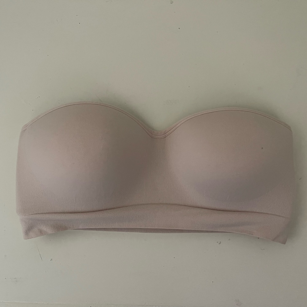 Auden Strapless Bra Size L Nude Color